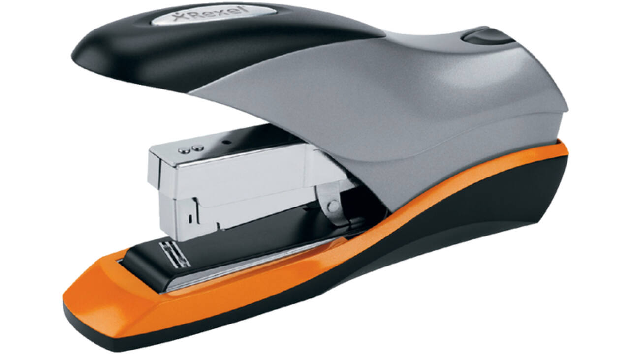 Blokhechter Rexel optima 70HD max 70vel zwart/zilver