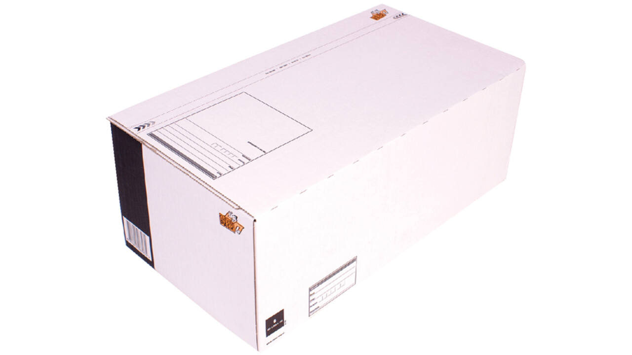 Postpakketbox 6 CleverPack 485x260x185mm wit