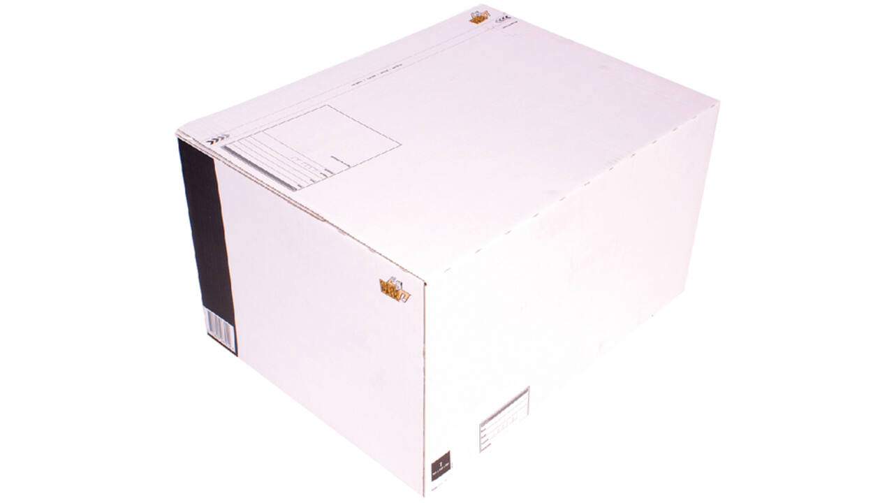 Postpakketbox 7 CleverPack 485x369x269mm wit