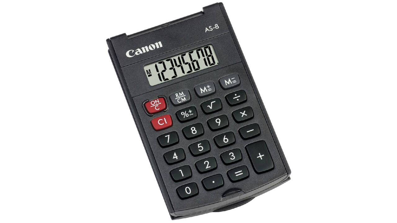 Rekenmachine Canon AS-8
