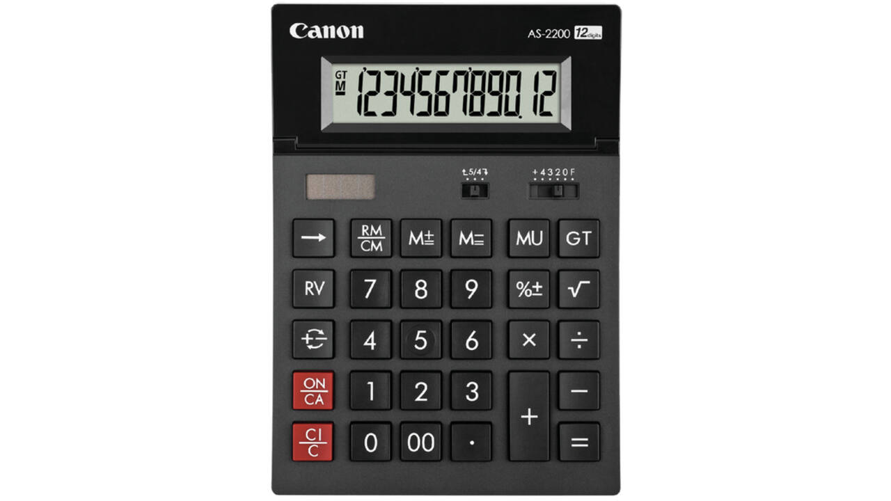 Rekenmachine Canon AS-2200