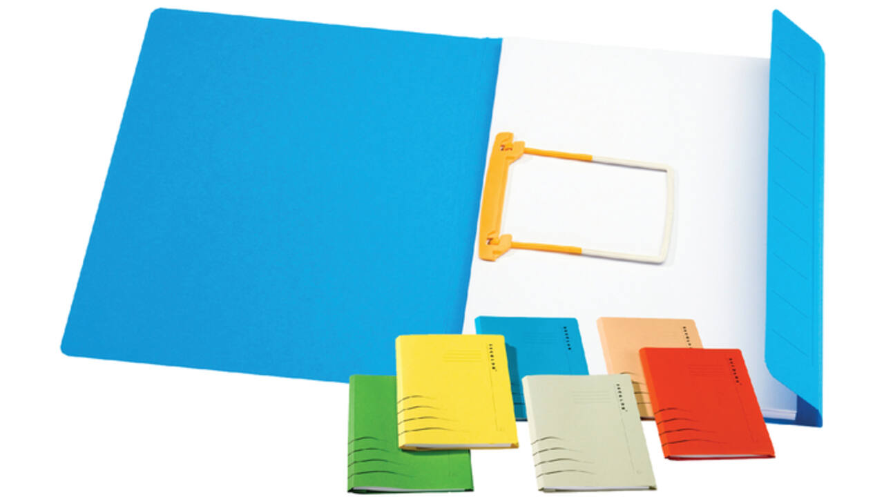 Clipmap Secolor Folio 100% gerecycled karton 250gr beige