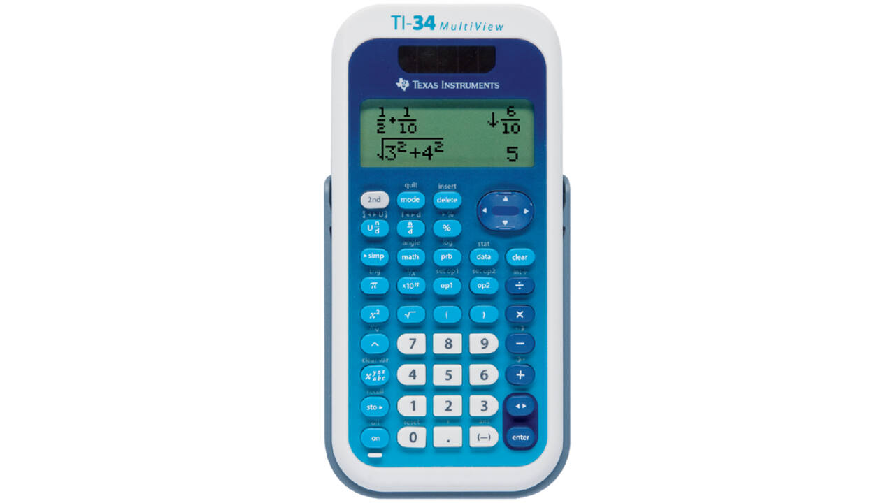 Rekenmachine TI-34 multiview