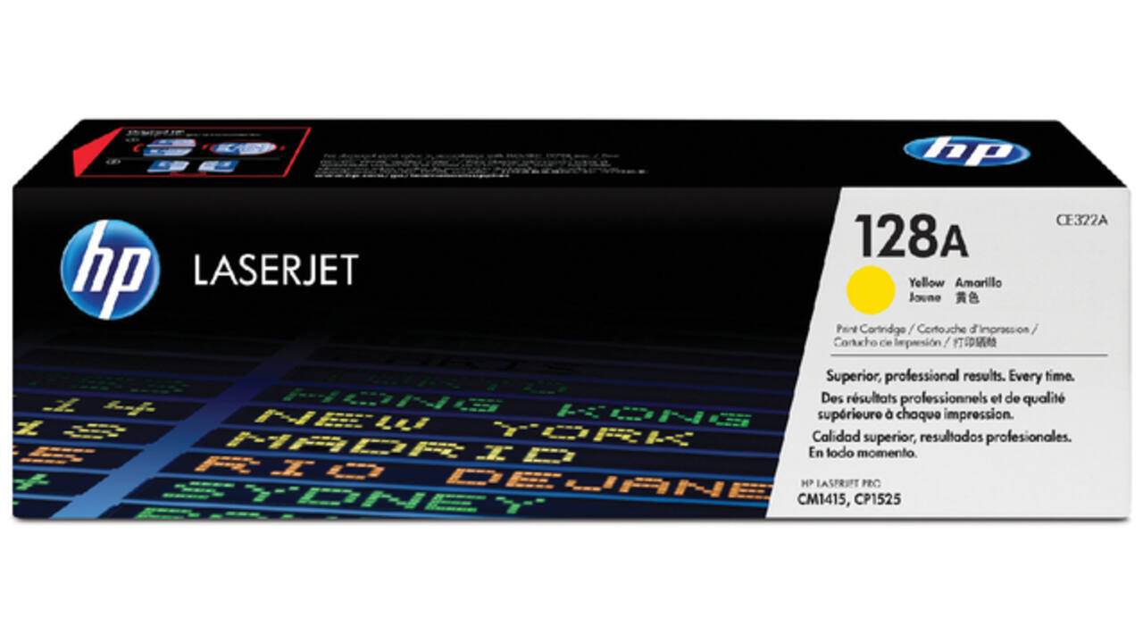 Tonercartridge HP CE322A 128A geel