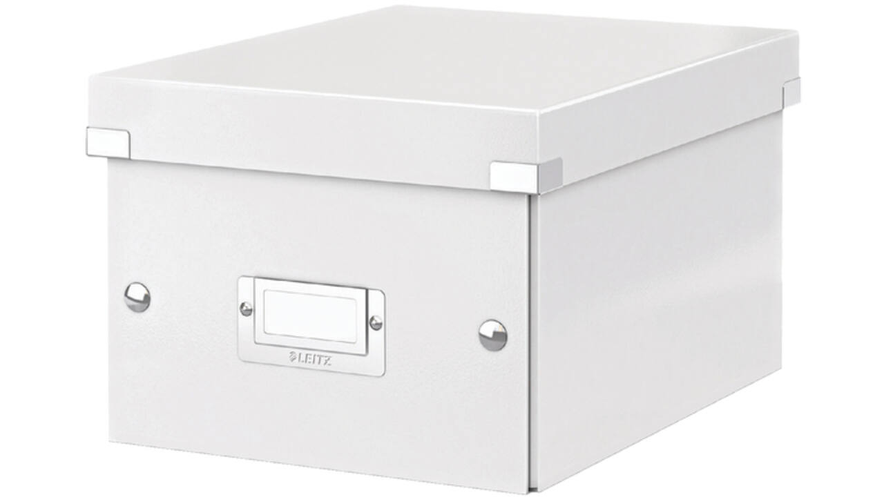 Opbergbox Leitz WOW Click & Store 220x160x282mm wit
