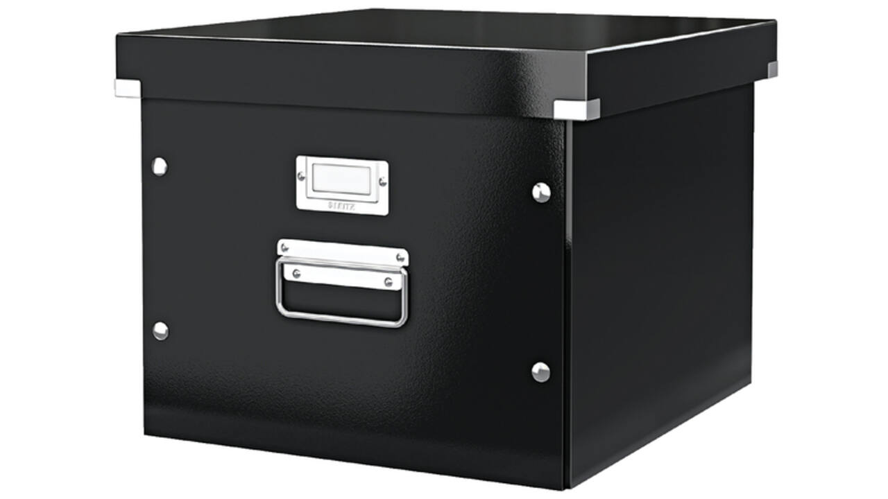 Hangmappenbox Leitz Click & Store 357x285x367mm zwart