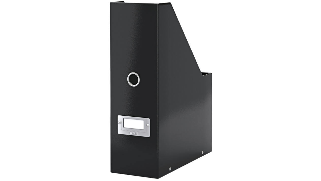 Tijdschriftencassette Leitz WOW Click & Store zwart