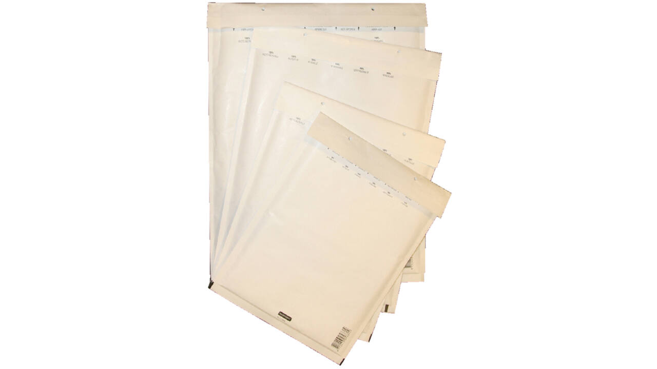Envelop Quantore luchtkussen nr17 250x350mm wit 5stuks
