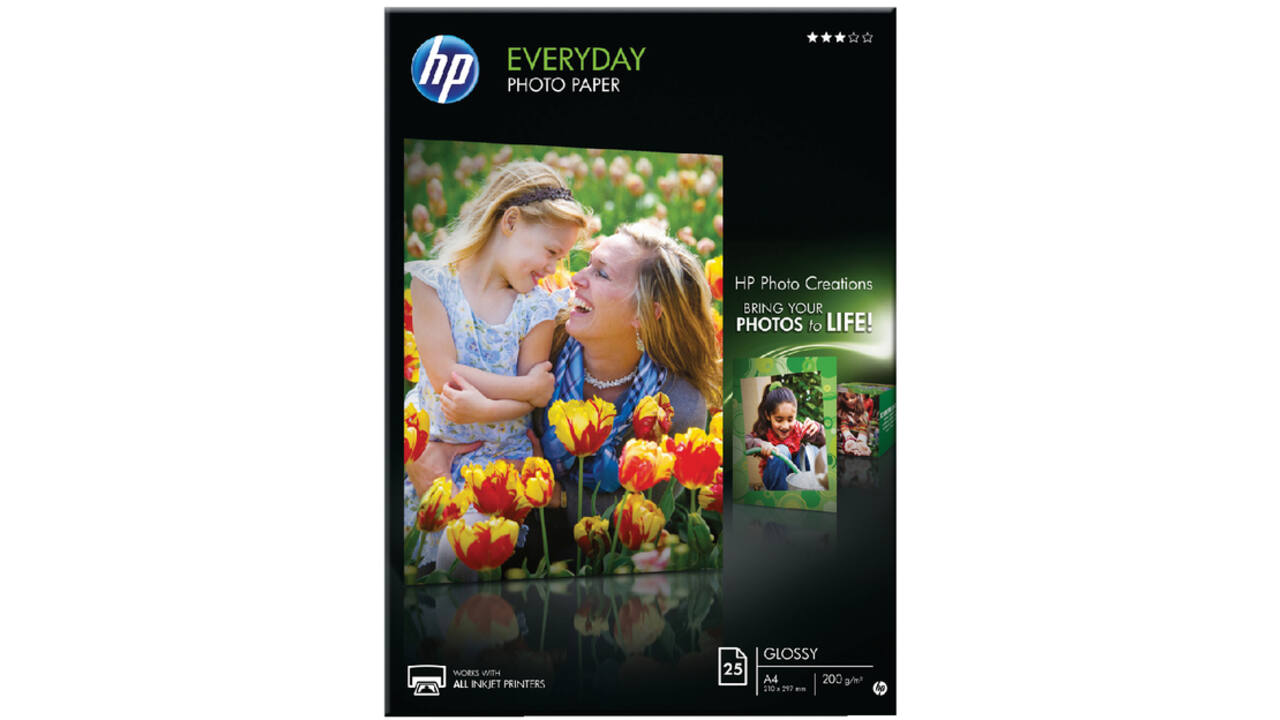 Inkjetpapier HP Q5451A A4 matglans 200gr 25vel