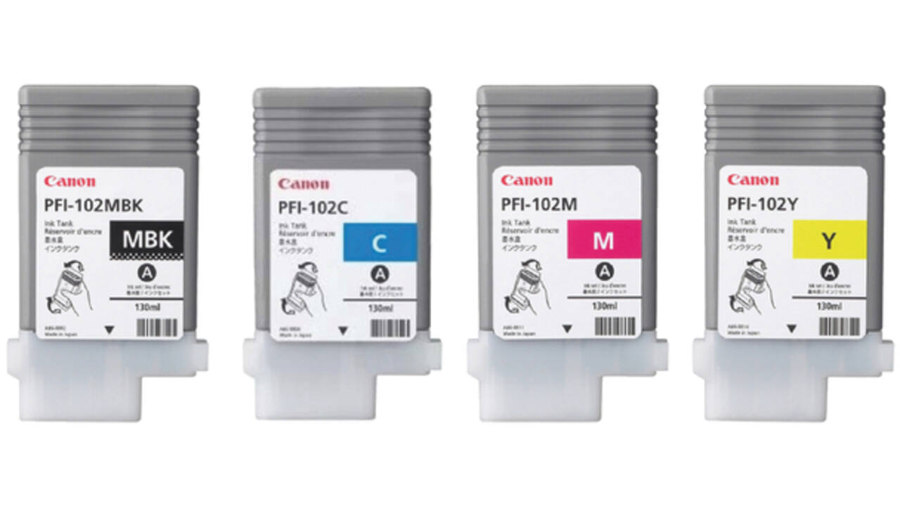 Inktcartridge Canon PFI-102 mat zwart