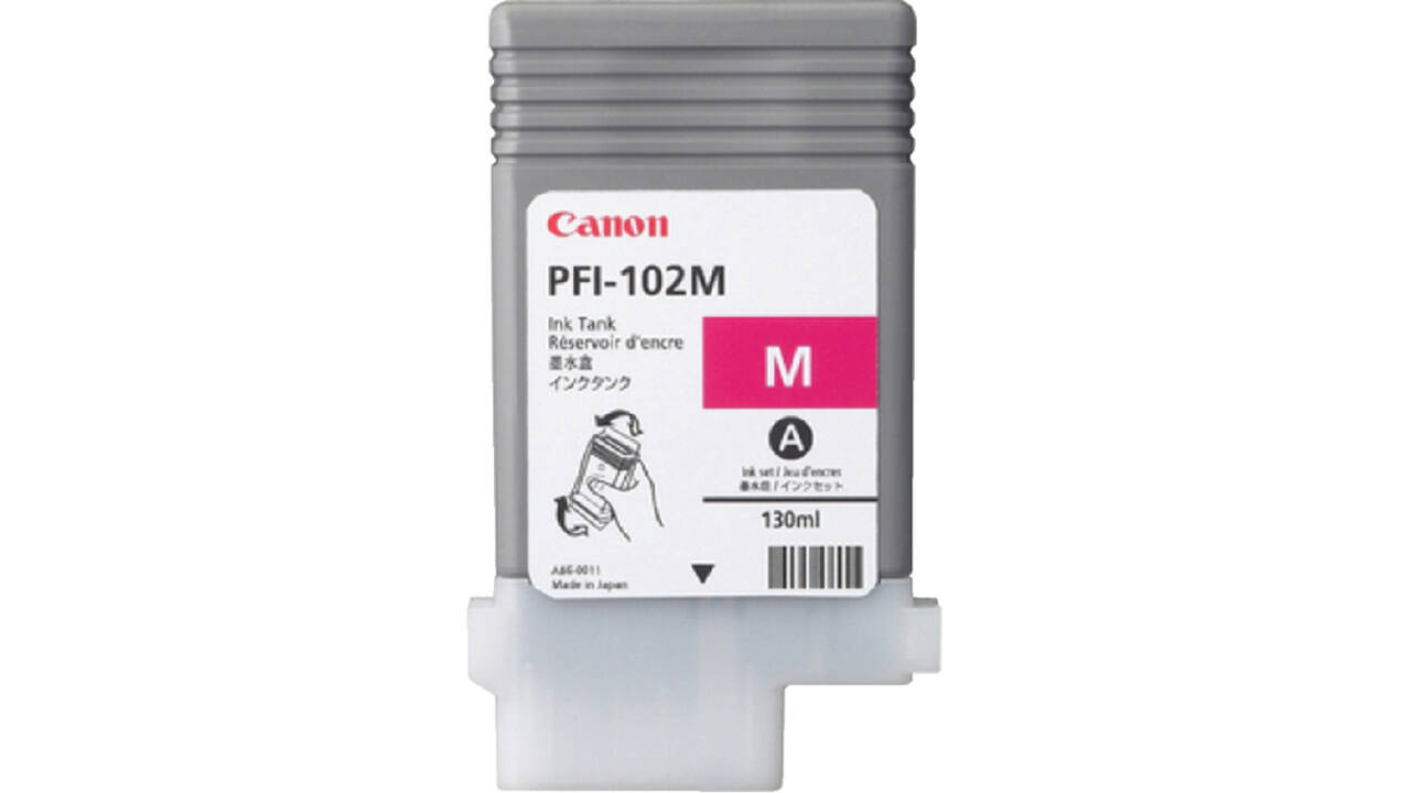 Inktcartridge Canon PFI-102 rood