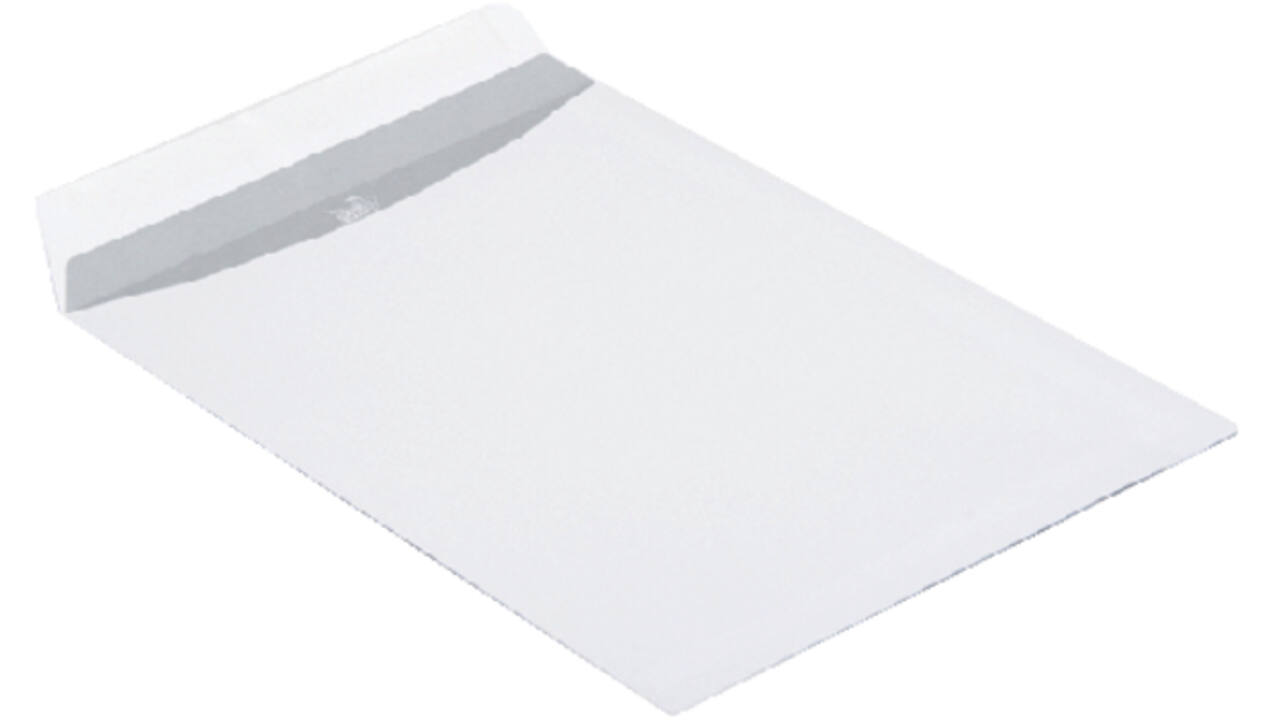 Envelop Hermes akte C4 229x324mm gegomd wit doos à 250 stuks