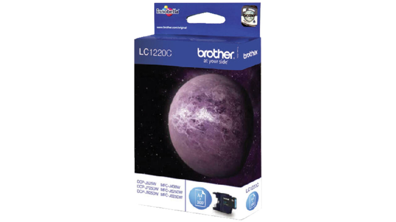 Inktcartridge Brother LC-1220C blauw