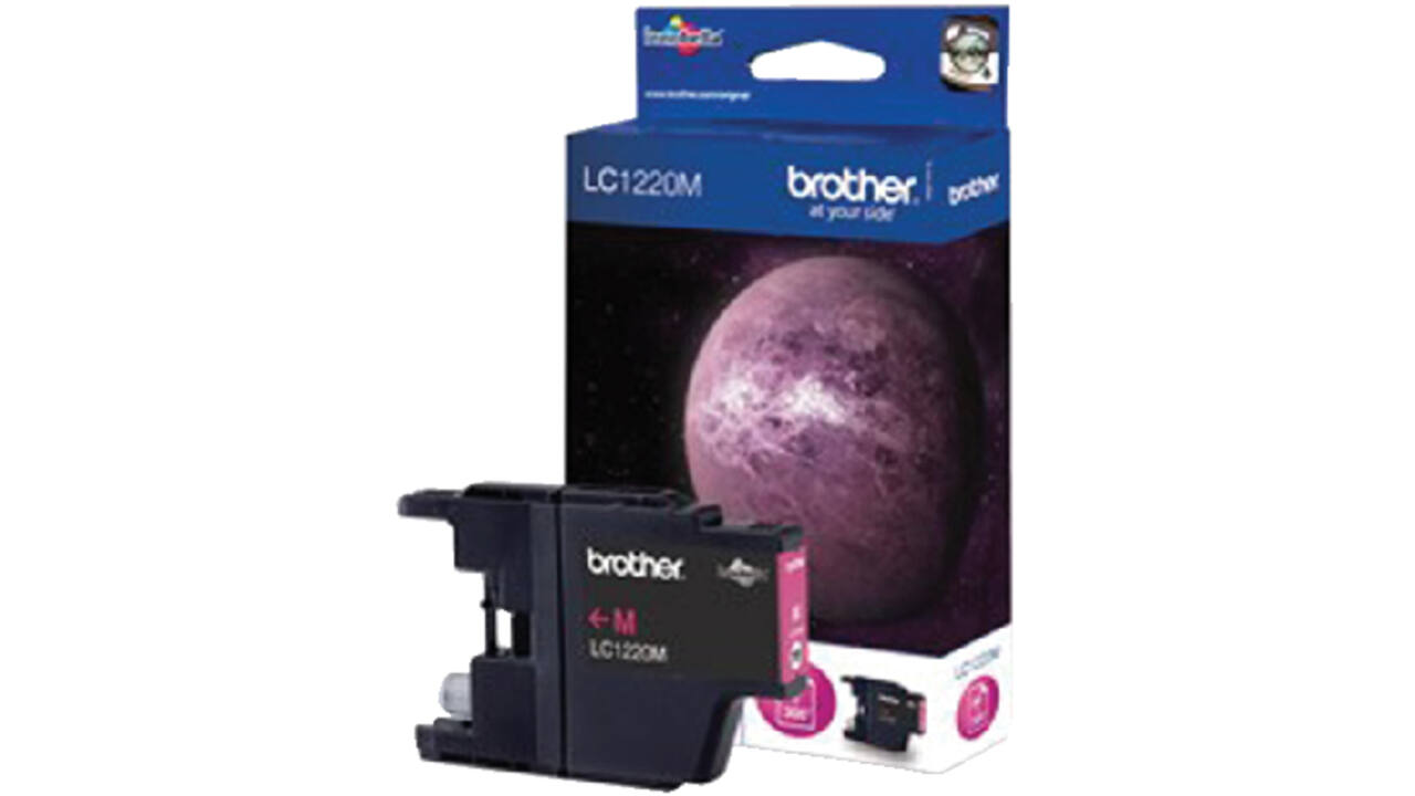 Inktcartridge Brother LC-1220M rood