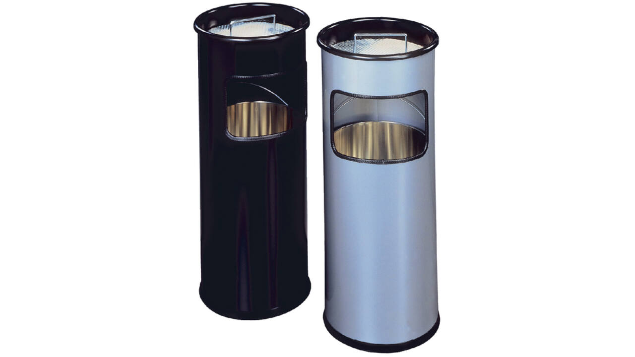 As-papierbak Durable 3330-23 rond zilver metallic
