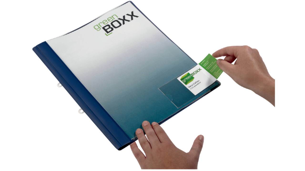 Etikethouder Durable pocketfix 57x90mm zelfklevend