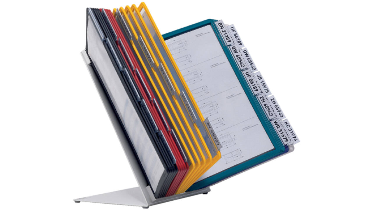 Bureaustandaard Durable Vario met 30-tassen A4 assorti
