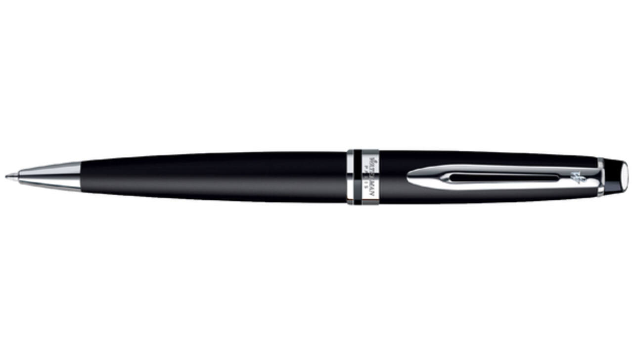 Balpen Waterman Expert black lacquer CT medium