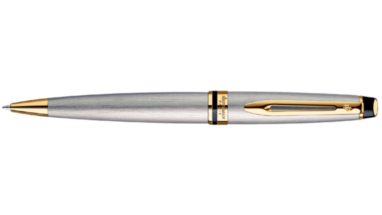 Balpen Waterman Expert stainless steel GT medium