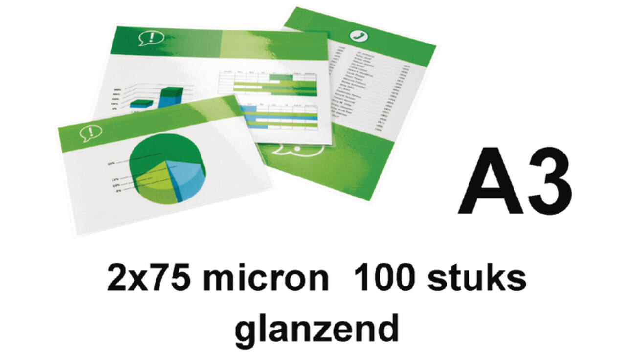Lamineerhoes Quantore A3 2x75micron 100stuks