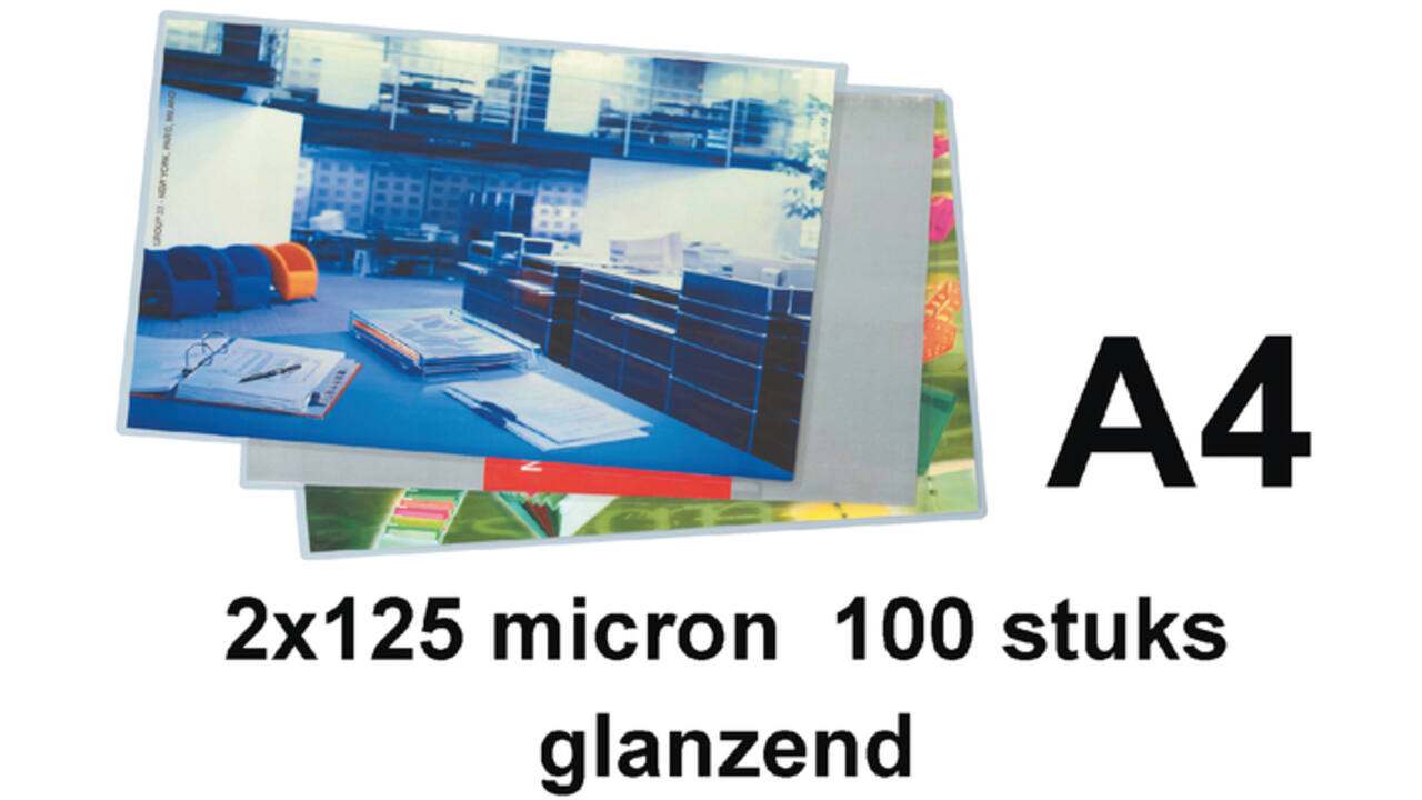 Lamineerhoes Quantore A4 2x125micron 100stuks