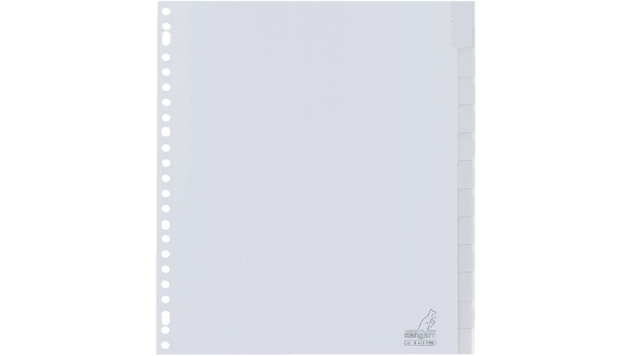 Tabbladen Kangaro 23-gaats G412FM-B 12-delig+venster breed