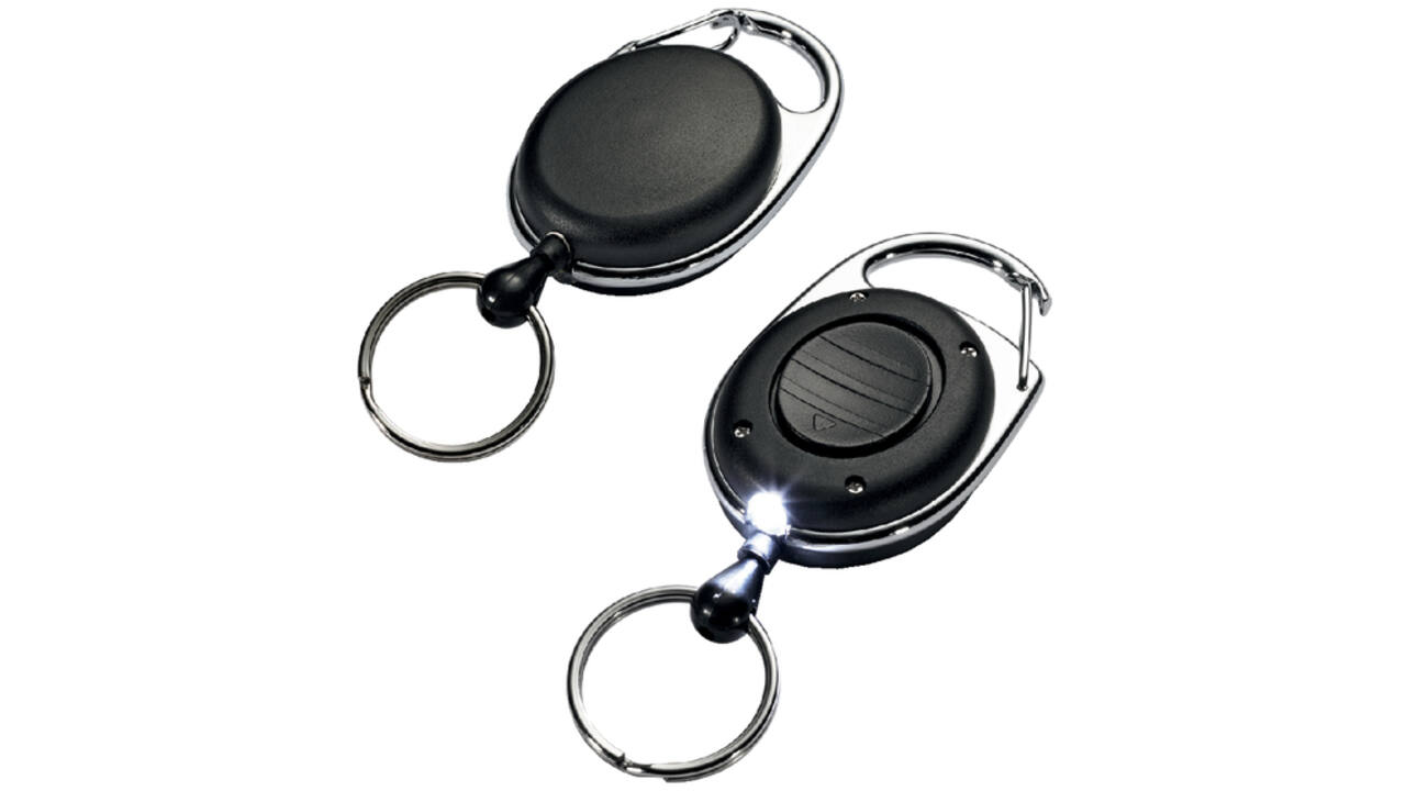Afrolmechanisme Durable 8198 met ring+lampje 80cm zwart