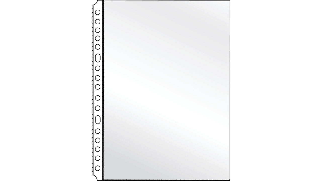 Showtas Kangaro 17-gaats A5 PP 0.12mm glad 10 stuks