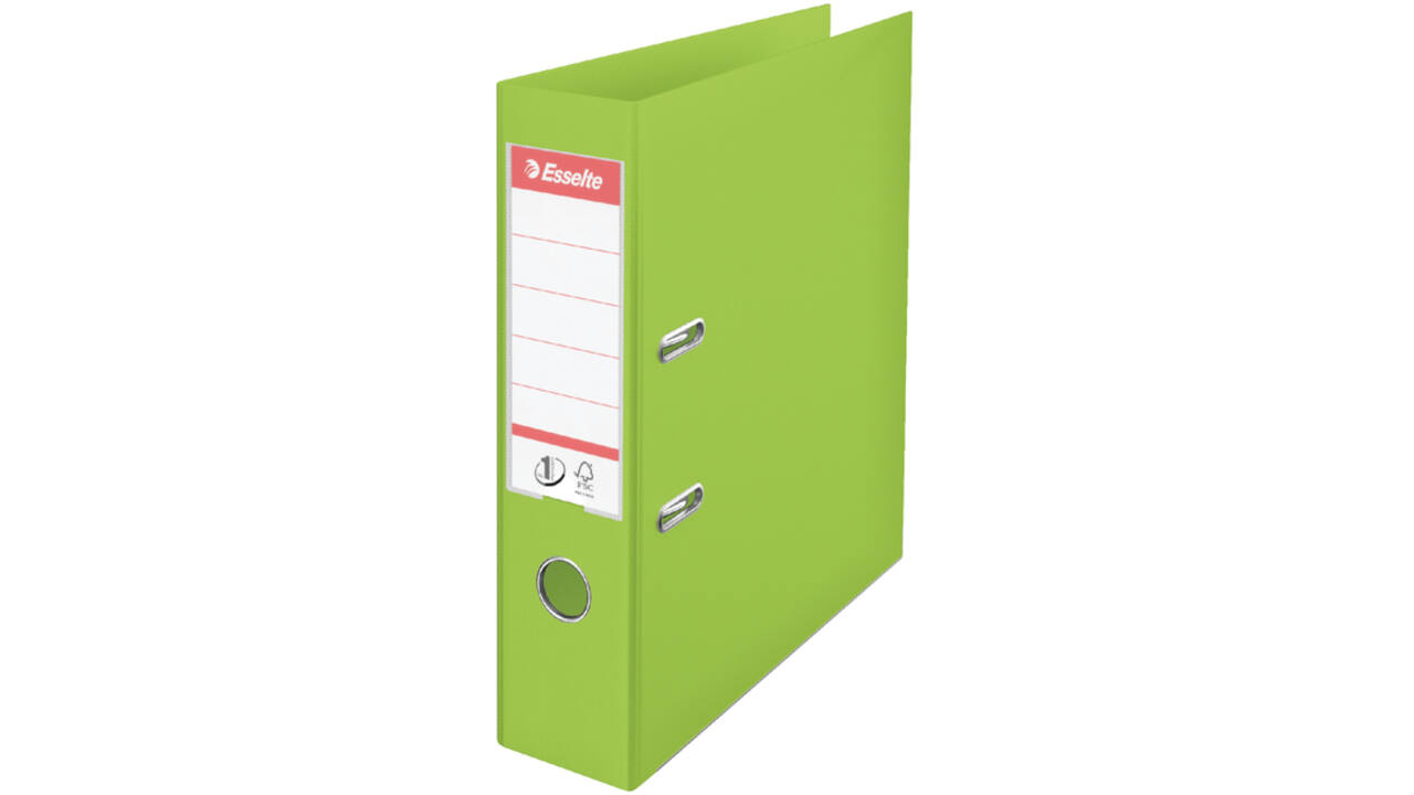 Ordner Esselte Vivida No.1 75mm PP A4 groen