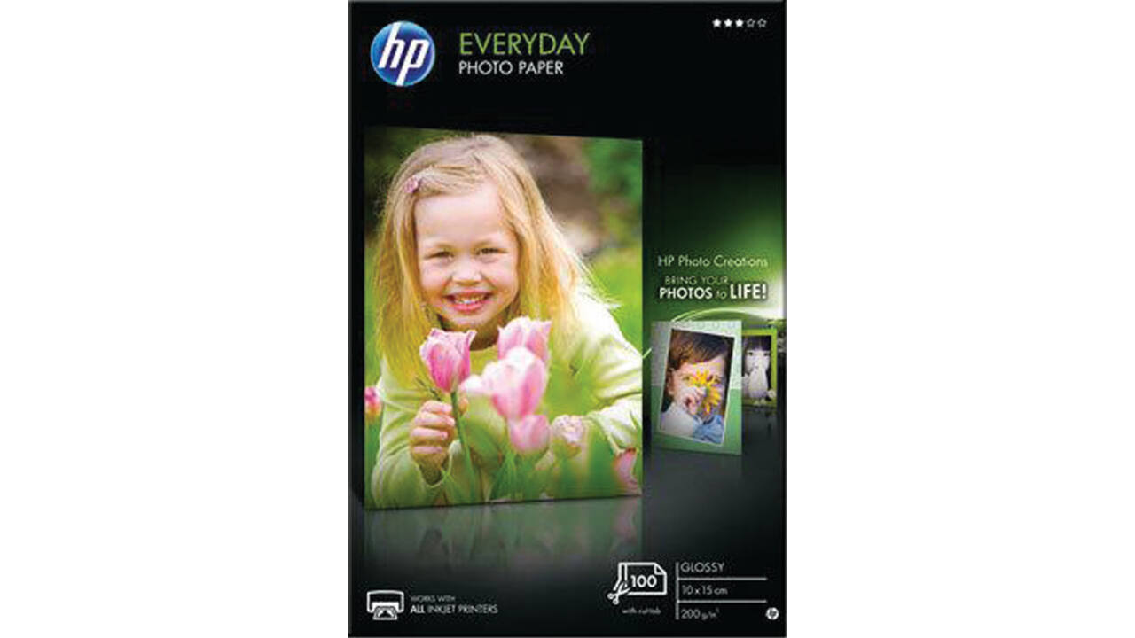Inkjetpapier HP CR757A 10x15cm photo glossy 200gr 100vel