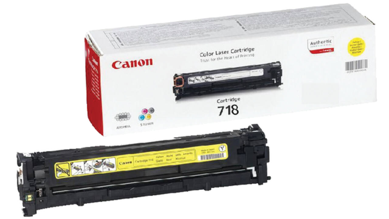 Tonercartridge Canon 718 geel