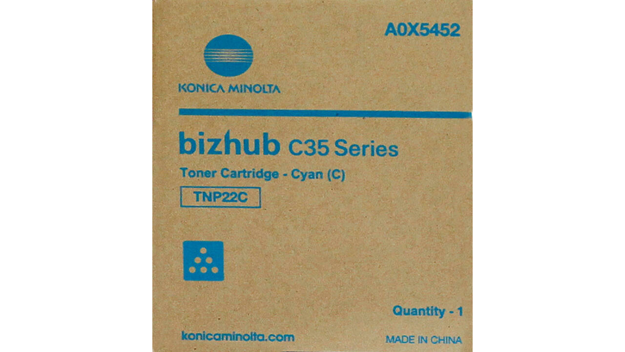 Tonercartridge Minolta Bizhub C35 blauw