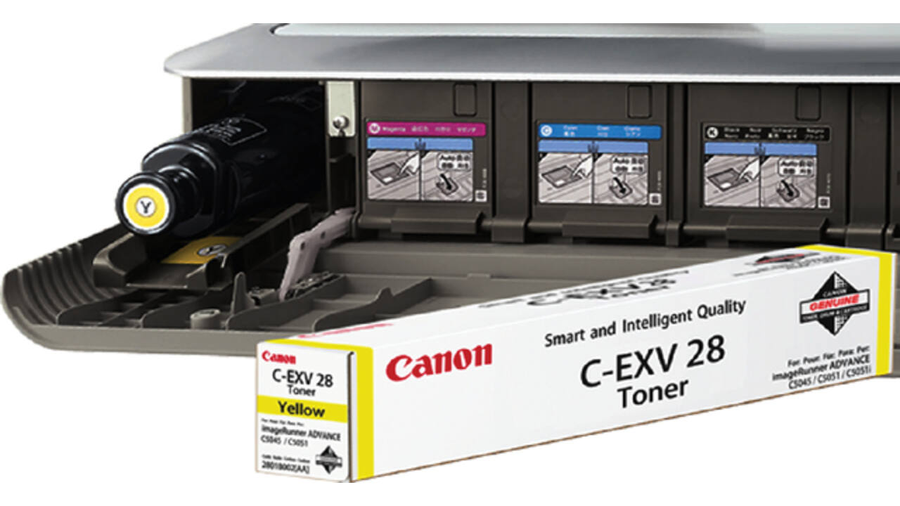 Tonercartridge Canon C-EXV 28 geel