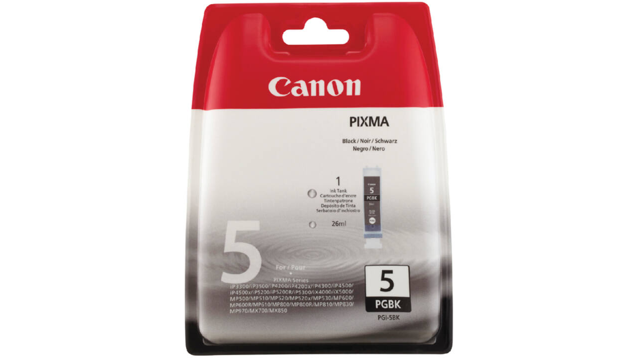 Inktcartridge Canon PGI-5 zwart