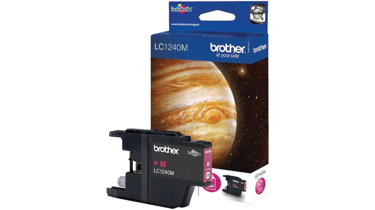 Inktcartridge Brother LC-1240M rood