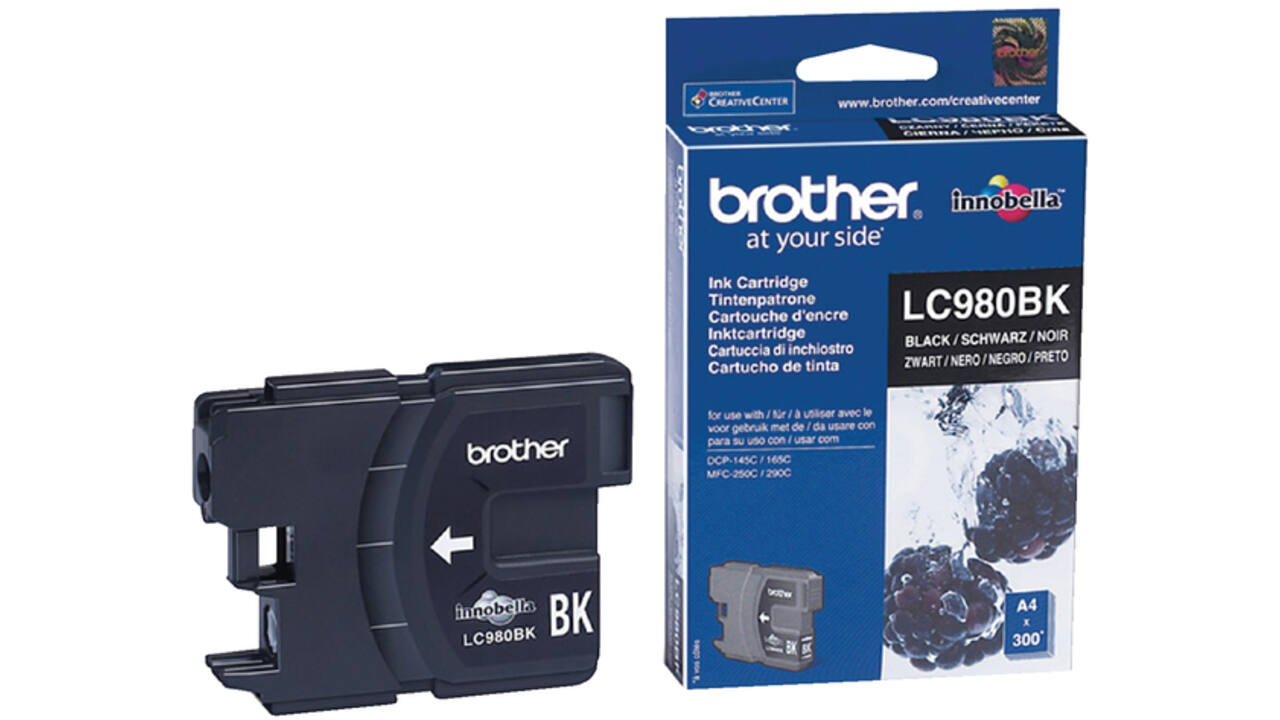 Inktcartridge Brother LC-980BK zwart