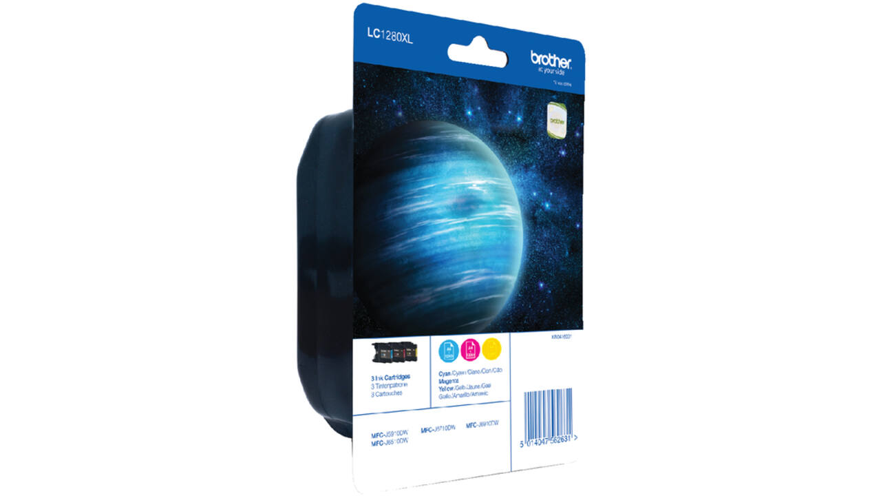Inktcartridge Brother LC-1280XLRBWBP 3 kleuren