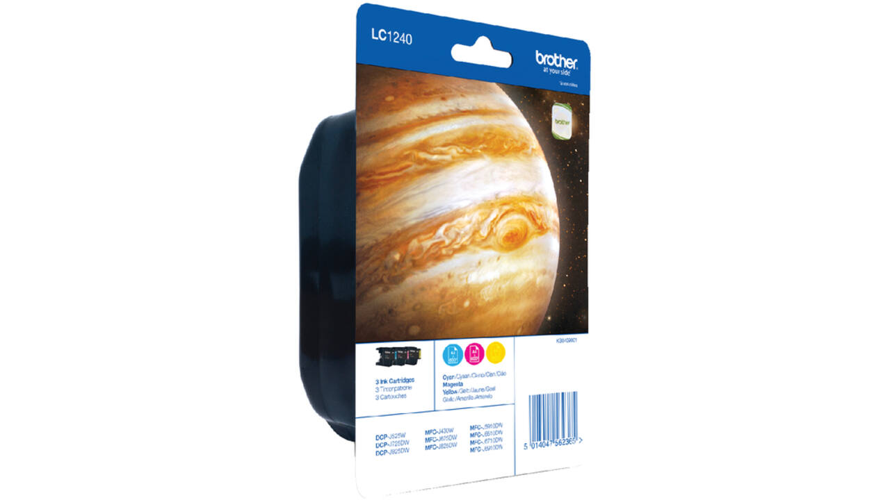 Inktcartridge Brother LC-1240RBWBP 3 kleuren