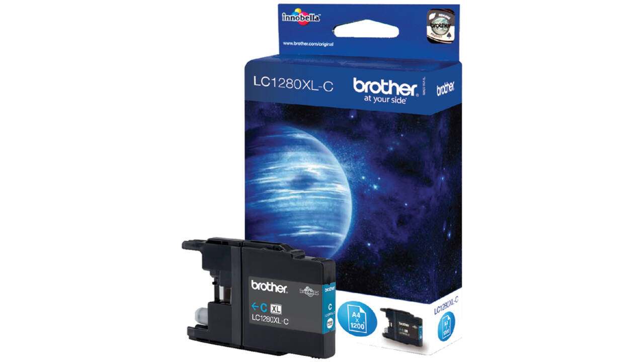 Inktcartridge Brother LC-1280XLC blauw