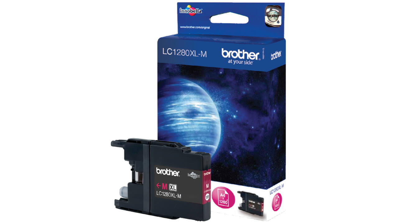 Inktcartridge Brother LC-1280XLM rood