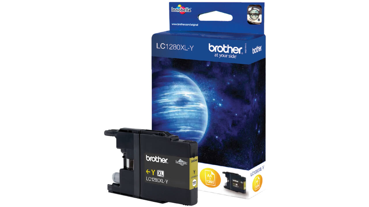 Inktcartridge Brother LC-1280XLY geel