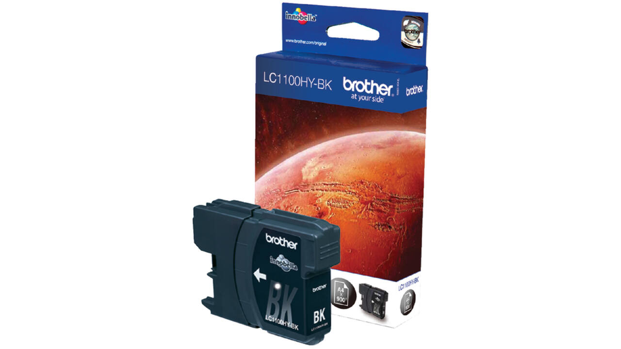 Inktcartridge Brother LC-1100HYBK zwart