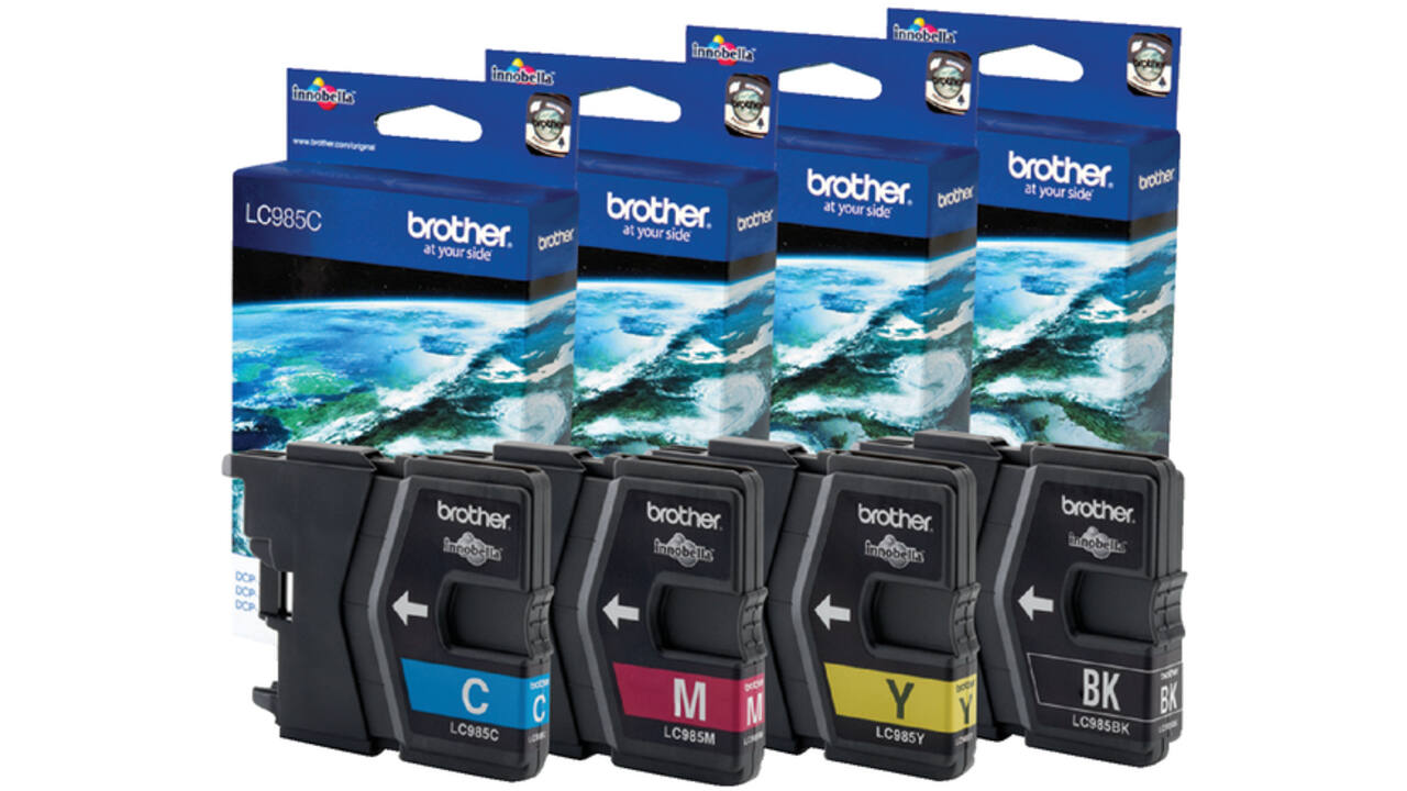 Inktcartridge Brother LC-985Y geel
