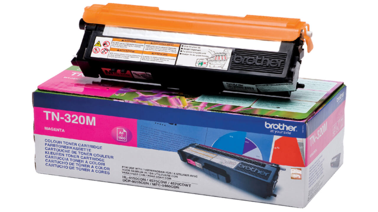 Toner Brother TN-320M rood