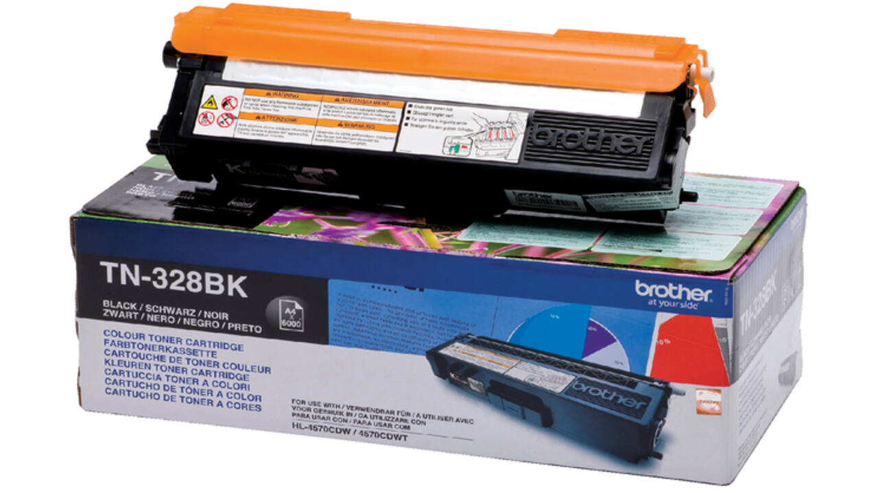 Toner Brother TN-328BK zwart