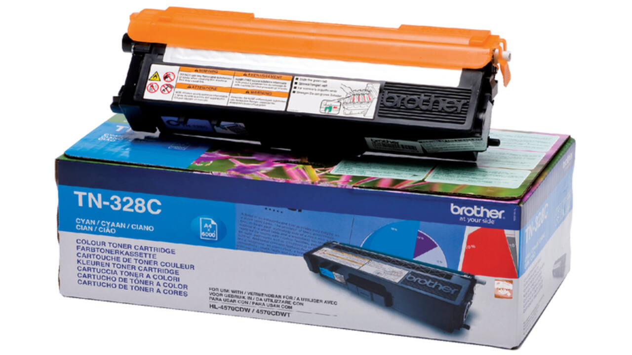 Toner Brother TN-328C blauw