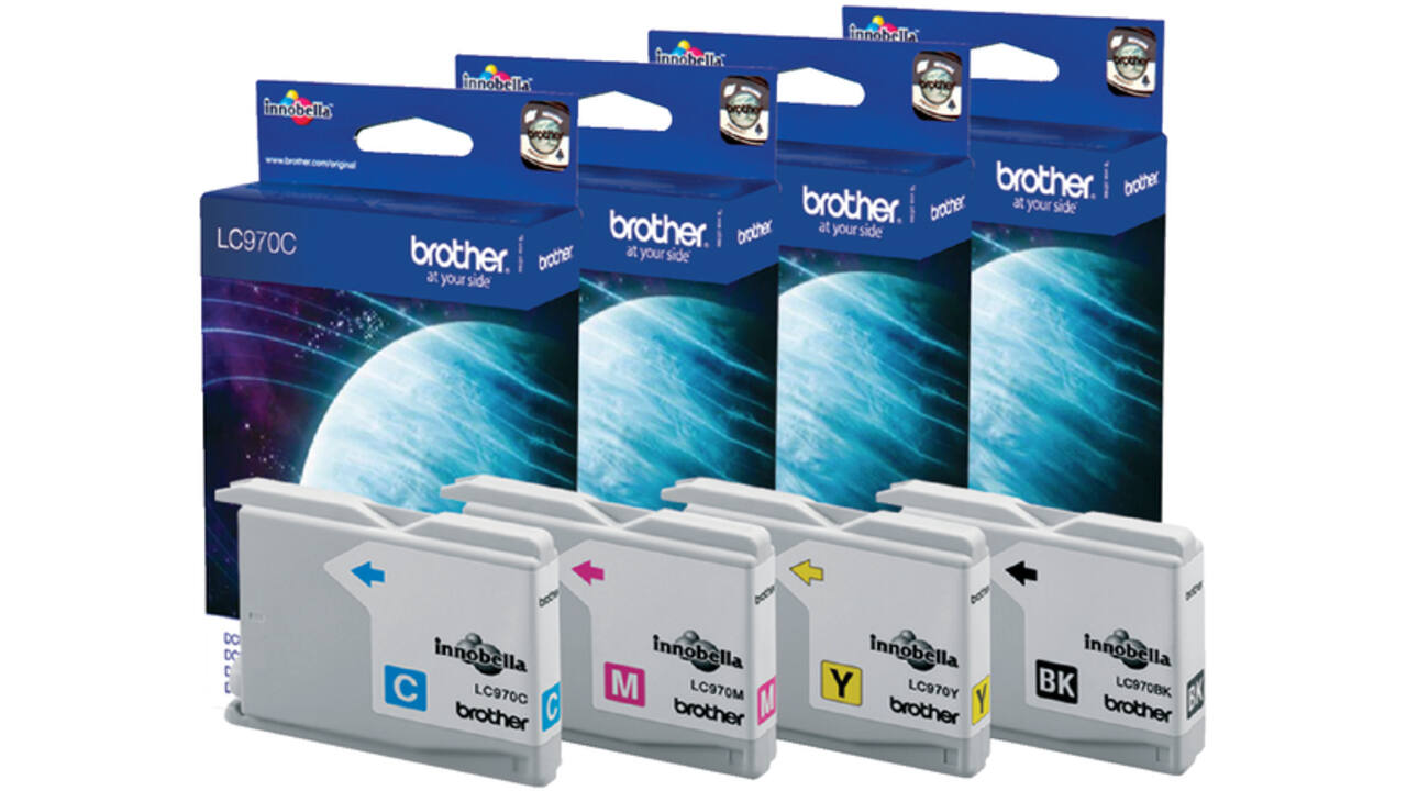 Inktcartridge Brother LC-970Y geel