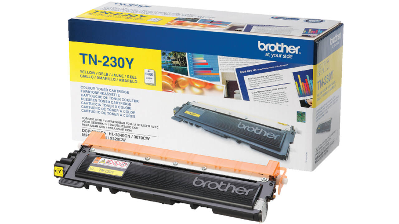 Toner Brother TN-230Y geel