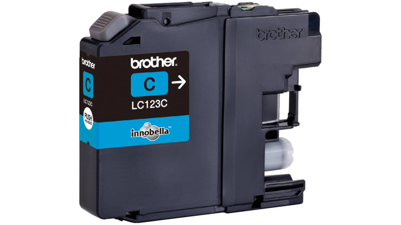 Inktcartridge Brother LC-123C blauw