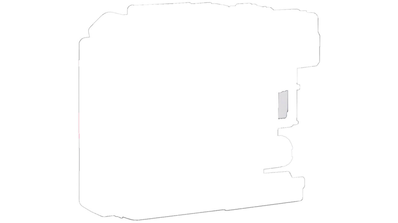 Inktcartridge Brother LC-123M rood